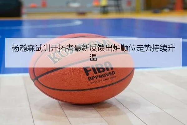 杨瀚森试训开拓者最新反馈出炉顺位走势持续升温